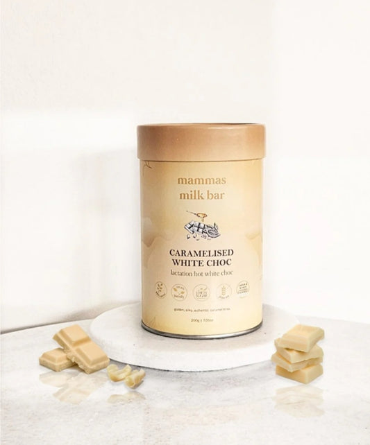 Mammas Milk Bar Lactation Caramelised White Hot Chocolate